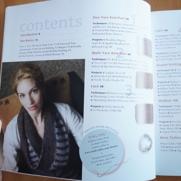 Reversible Knits Creative Techniques Knitting Both Sides Right by Iris Schreier - Picture 4 of 8